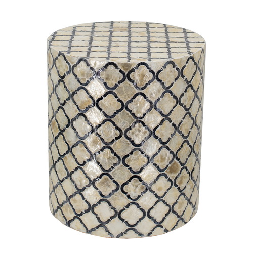 Geometric Patterned Stool